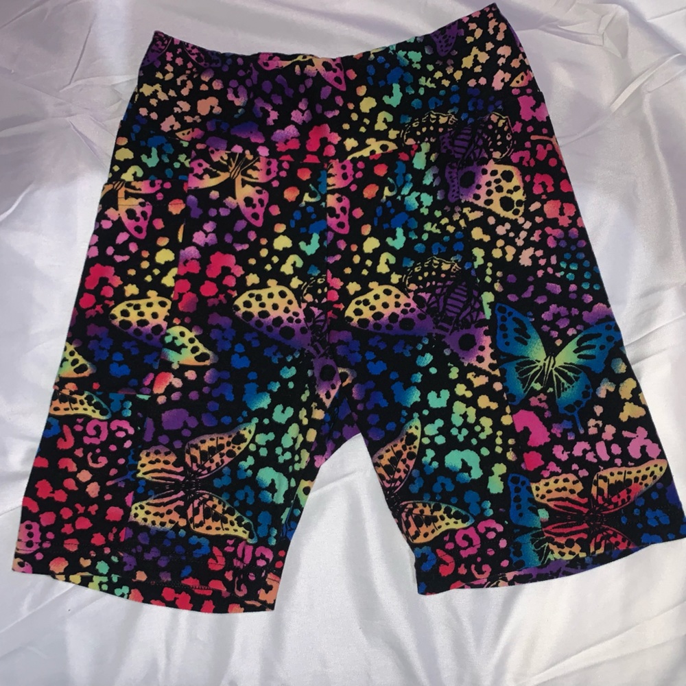 NO BOUNDARIES Leopard Print Biker Shorts with Pocket S/CH (3-5)
